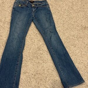 Rocawear Blue Flare Wide Leg Jeans